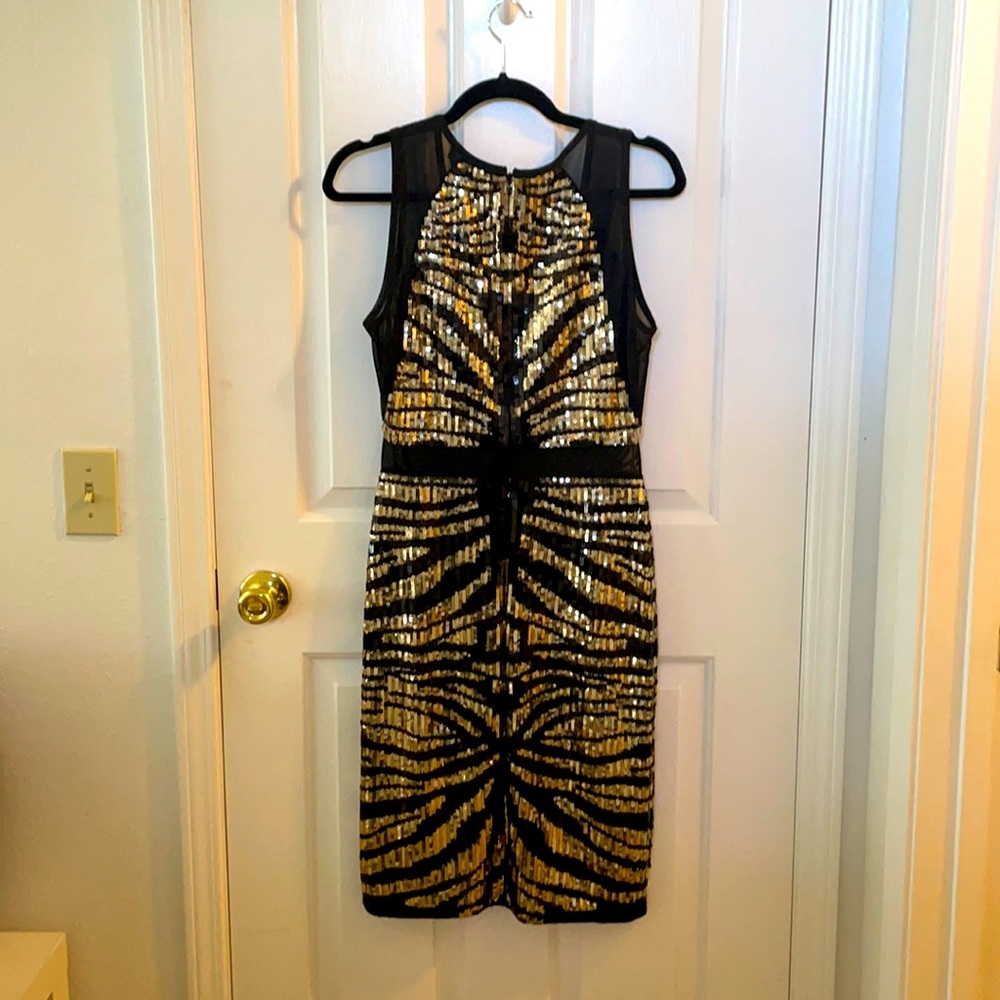 Bebe Animal print dress